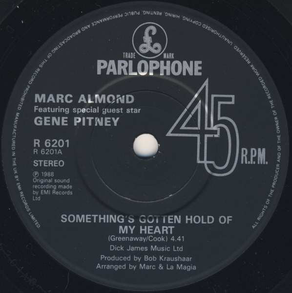 Marc Almond Featuring Special Guest Star Gene Pitney : Something's Gotten Hold Of My Heart (7", Single, Pap)