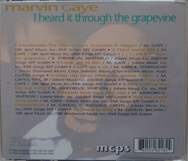 Marvin Gaye : I Heard It Through The Grapevine (CD, Album)
