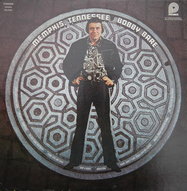 Bobby Bare : Memphis, Tennessee (LP, Album, RE, RM)
