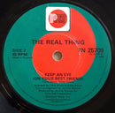 The Real Thing : You To Me Are Everything (7", Single, Sol)