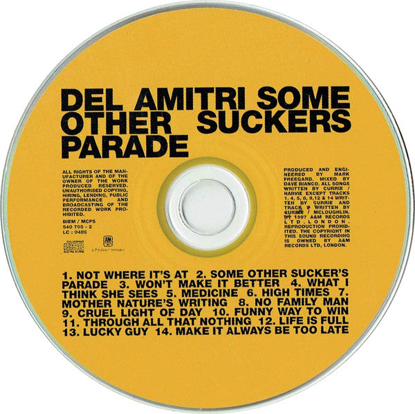 Del Amitri : Some Other Sucker's Parade (CD, Album)
