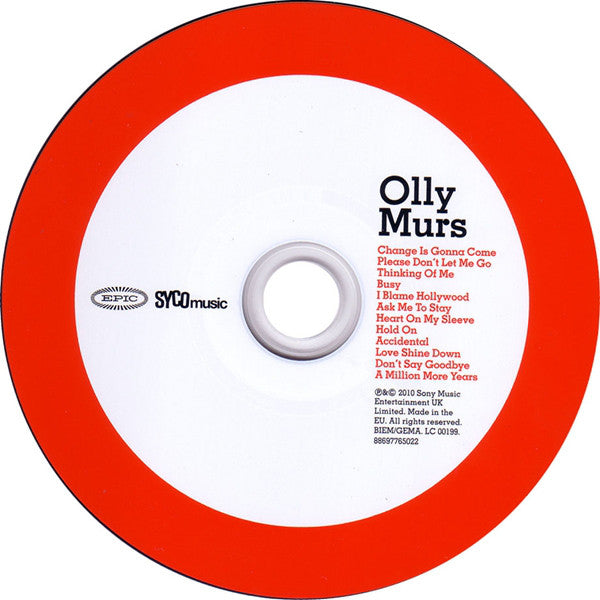 Olly Murs : Olly Murs (CD, Album)