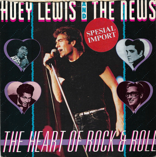 Huey Lewis & The News : The Heart Of Rock & Roll (7", Single)