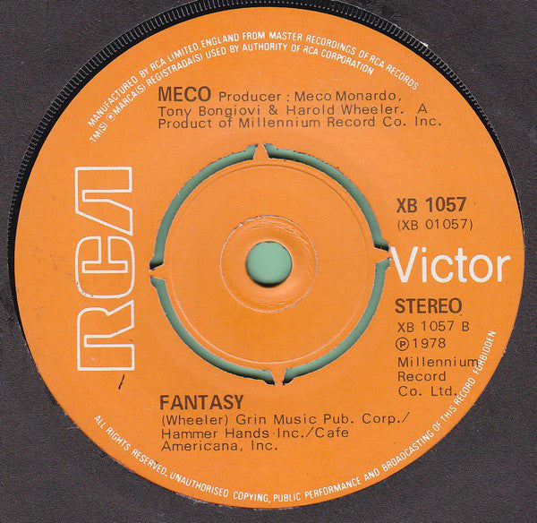 Meco Monardo : Themes From The Wizard Of Oz  (7")