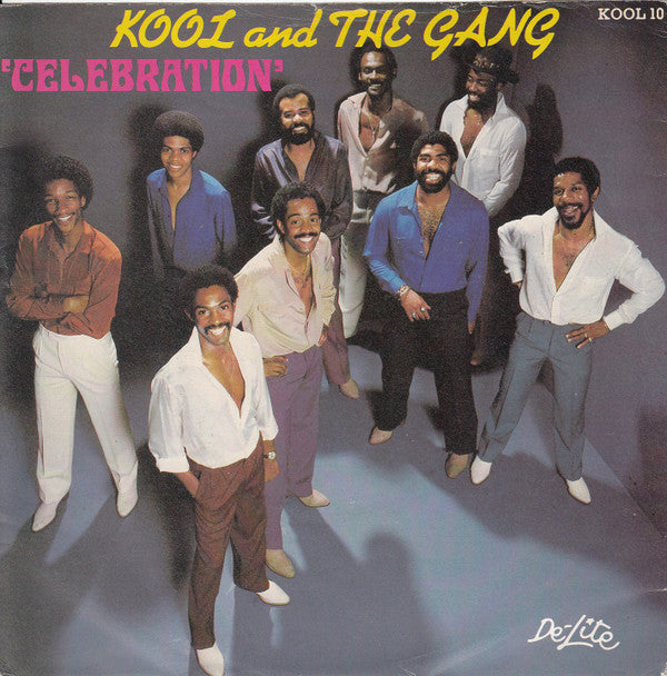 Kool & The Gang : Celebration (7", Single, Blu)
