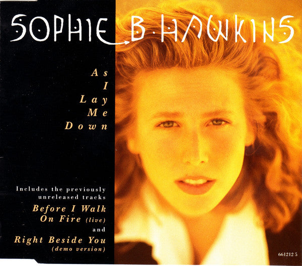 Sophie B. Hawkins : As I Lay Me Down (CD, Single)