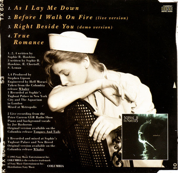 Sophie B. Hawkins : As I Lay Me Down (CD, Single)