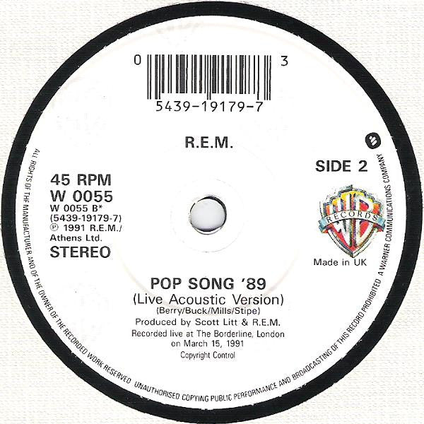 R.E.M. : Near Wild Heaven (7", Single)
