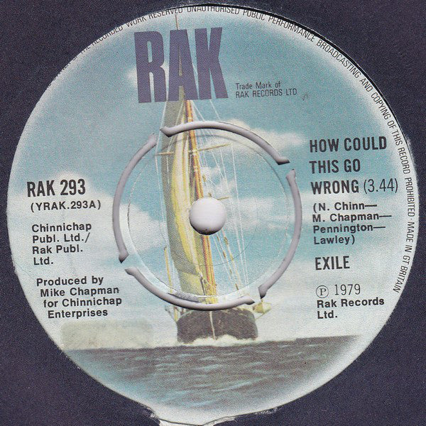 Exile (7) : How Could This Go Wrong (7", Single)
