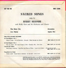 Harry Secombe : Sacred Songs (7", EP, Mono)