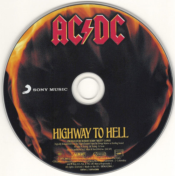AC/DC : Highway To Hell (CD, Album, RE, RM, Dig)
