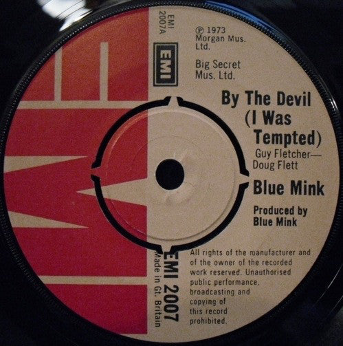 Blue Mink : By The Devil (I Was Tempted) (7", Single)