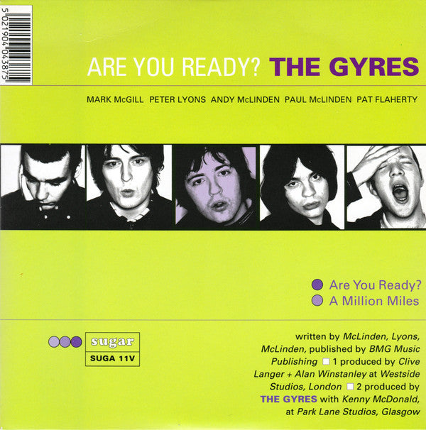 The Gyres : Are You Ready? (7", Single, Ltd)