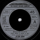 Elton John : Breaking Hearts (7", Single)