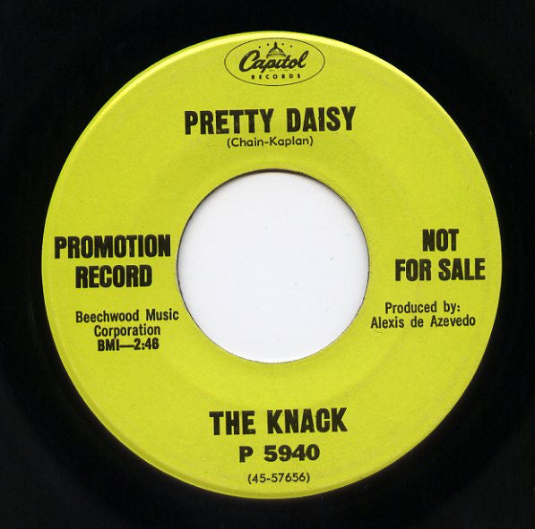 The Knack (7) : Pretty Daisy (7", Promo)