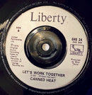 Canned Heat : On The Road Again / Let's Work Together (7")