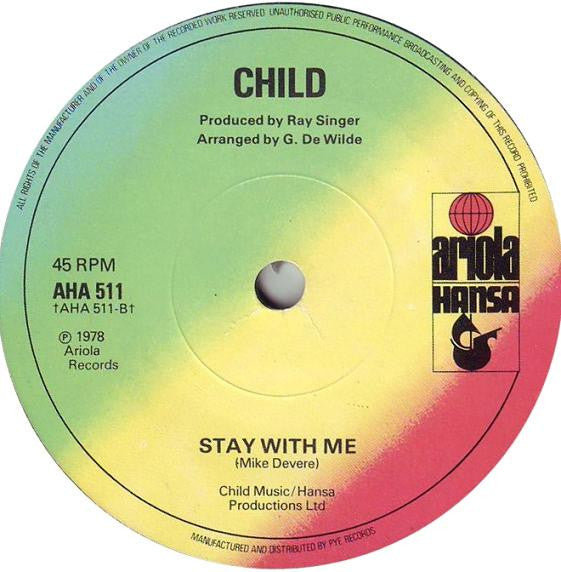 Child (2) : When You Walk In The Room (7", Single)