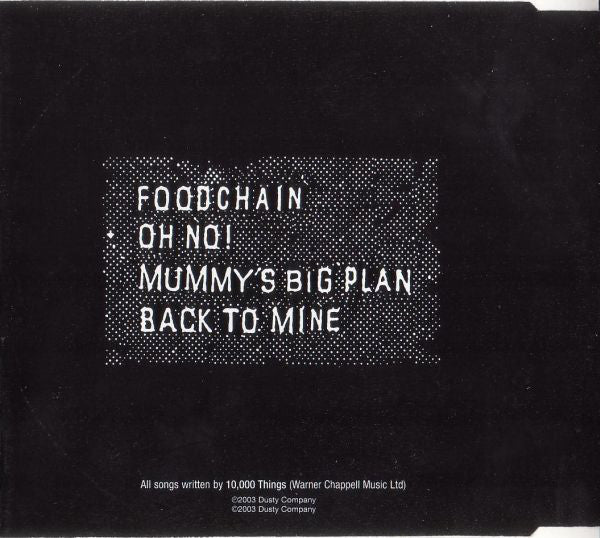 10,000 Things : Foodchain (CD, Single, Promo)