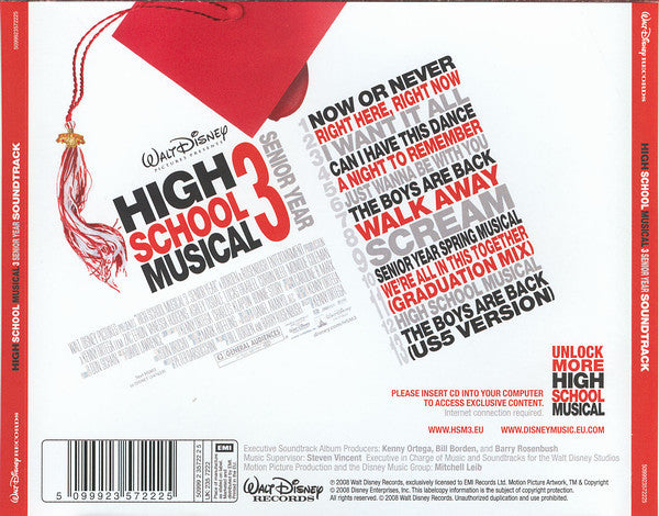 Various : High School Musical 3:  Senior Year (CD, Album)