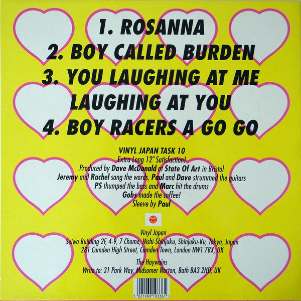The Haywains : Rosanna (12", EP)