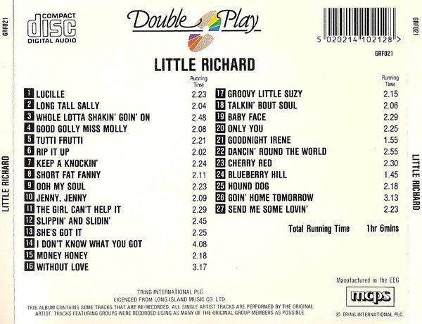 Little Richard : 27 Track Collection (CD, Comp)