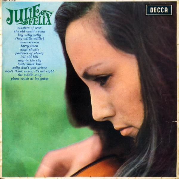 Julie Felix : Julie Felix (LP, Album, Mono)