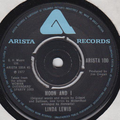 Linda Lewis : Moon And I (7", Single)
