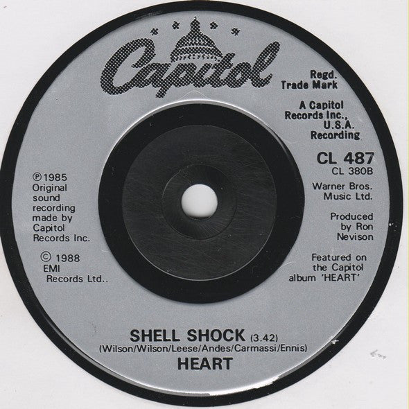 Heart : What About Love? (7", Single, Sil)