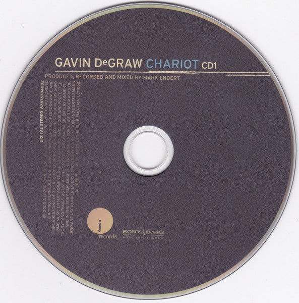 Gavin DeGraw : Chariot (2xCD, Album, Spe)