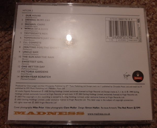 Madness : Utter Madness (CD, Comp, RE, RM)