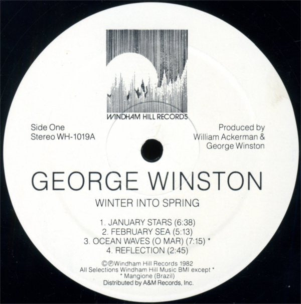 George Winston : Winter Into Spring (LP, Album, RE)
