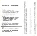 Bob Dylan : Hard Rain (Cass, Album)