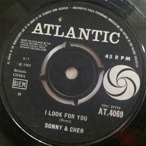 Sonny & Cher : What Now My Love (7", Single)