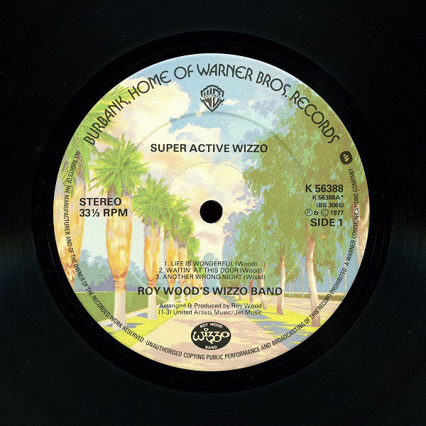 Roy Wood Wizzo Band : Super Active Wizzo (LP, Album)