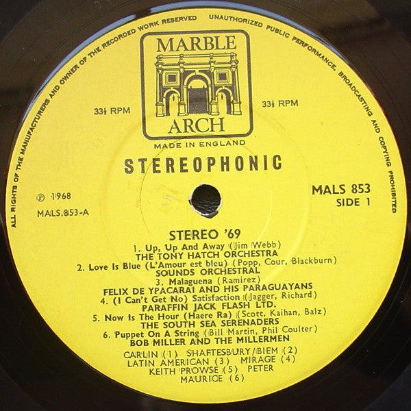 Various : Stereo '69 (LP, Comp)