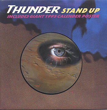 Thunder (3) : Stand Up (7", Single, Pic)