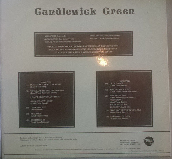 Candlewick Green : Candlewick Green (LP, Album)