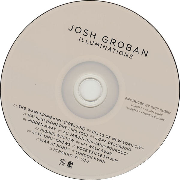 Josh Groban : Illuminations (CD, Album)