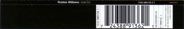 Robbie Williams : Rock DJ (CD, Single)