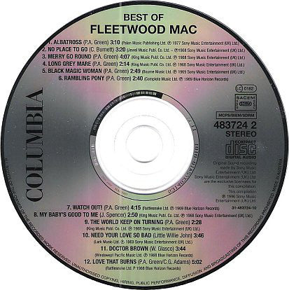 Fleetwood Mac : The Best Of Fleetwood Mac (CD, Comp)