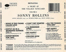 Sonny Rollins : A Night At The "Village Vanguard" • Volume 2 (CD, Album, Mono)