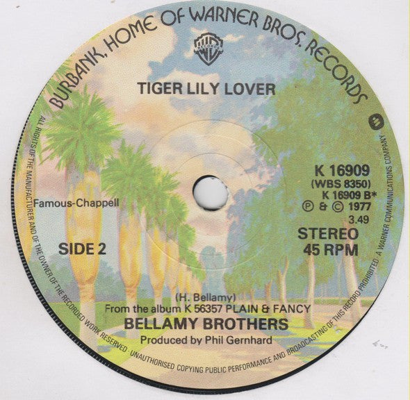 Bellamy Brothers : Crossfire (7", Single)