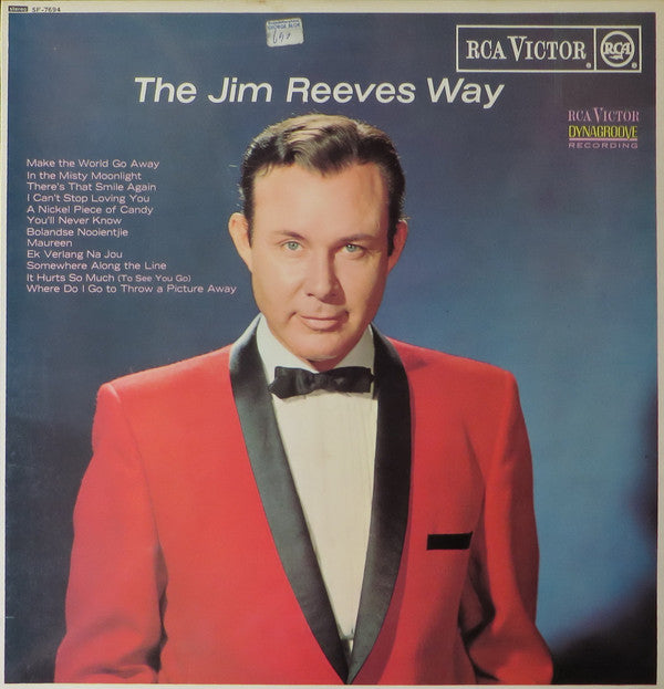 Jim Reeves : The Jim Reeves Way (LP, Album, RE)