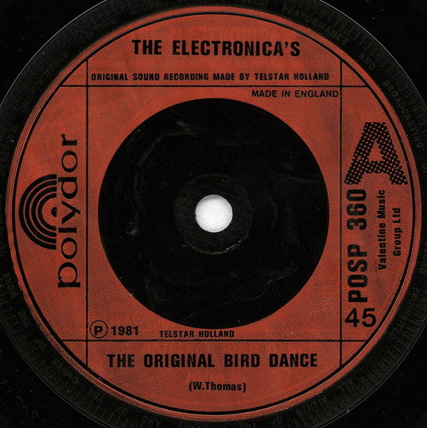 De Electronica's : The Original Bird Dance (7", Single)