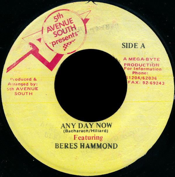 Beres Hammond : Any Day Now (7")