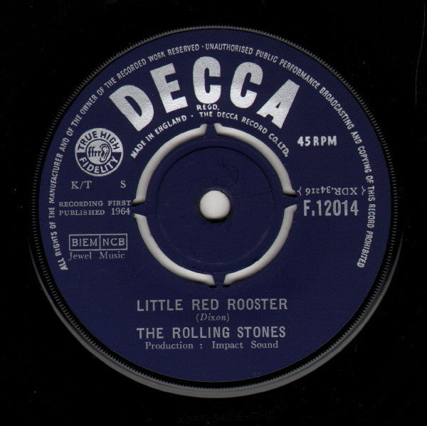 The Rolling Stones : Little Red Rooster (7", Single)