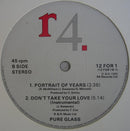 Pure Glass : Don't Take Your Love (12")