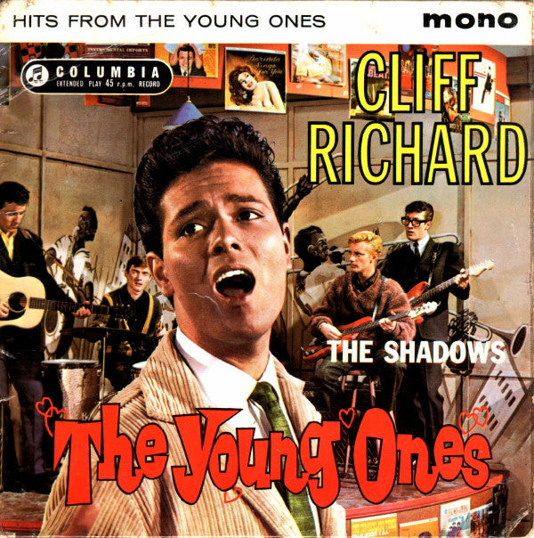 Cliff Richard & The Shadows : Hits From "The Young Ones" (7", EP, Tur)