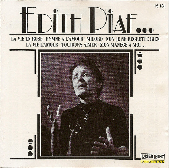 Edith Piaf : Edith Piaf (CD, Comp)