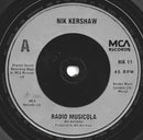 Nik Kershaw : Radio Musicola (7", Single)